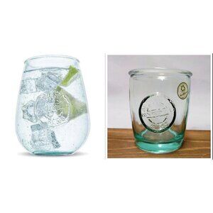 2pc Vidrios San Miguel Authentic 100% Recycled Tumblers